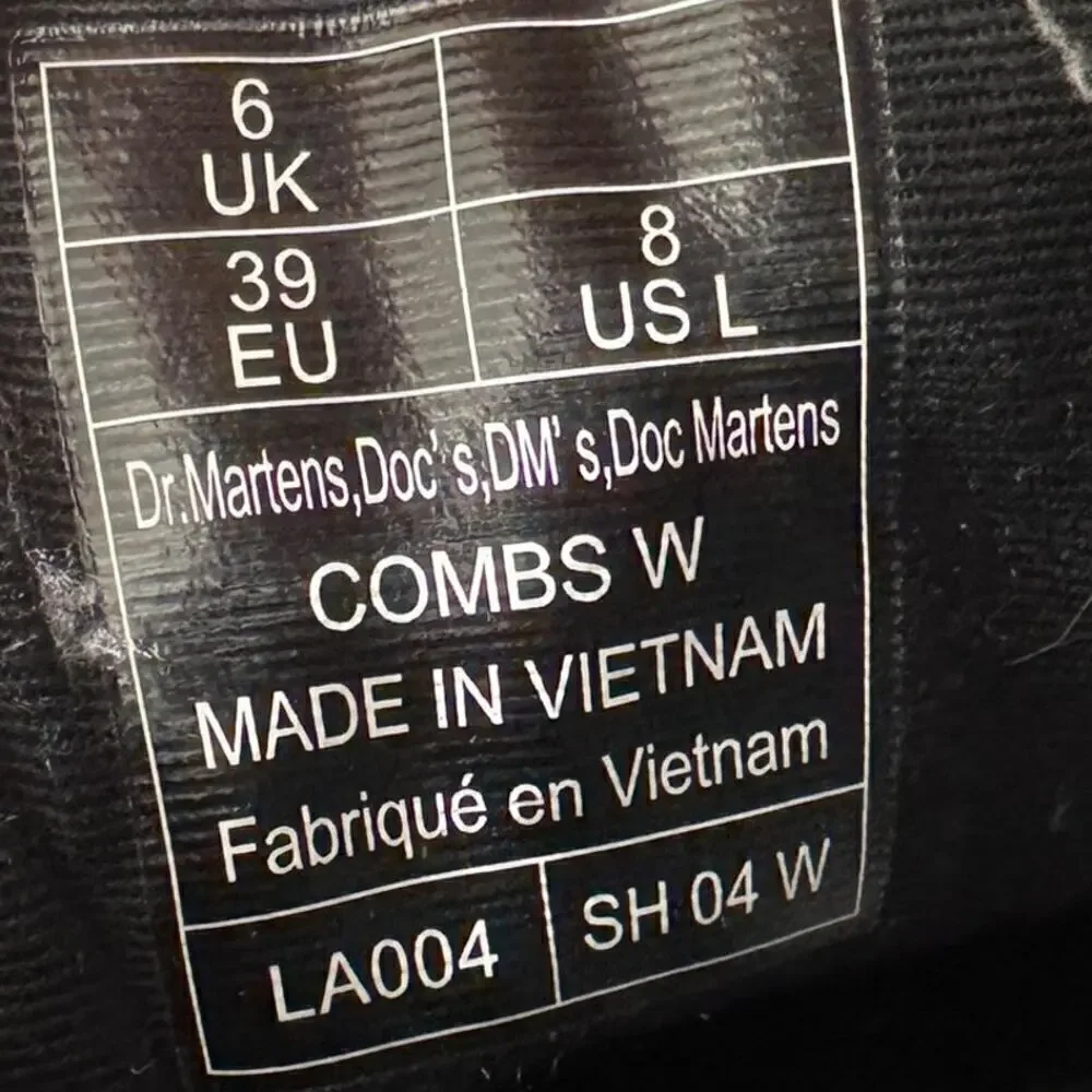Dr. Martens Combs Women's Poly Casual Boots